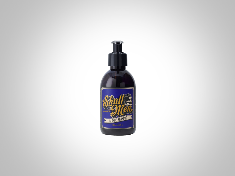 Skull Men Blonde Shampoo 200 ml